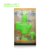 Waxmaid Soldier 2 in 1 Water Pipe&Nectar Collector