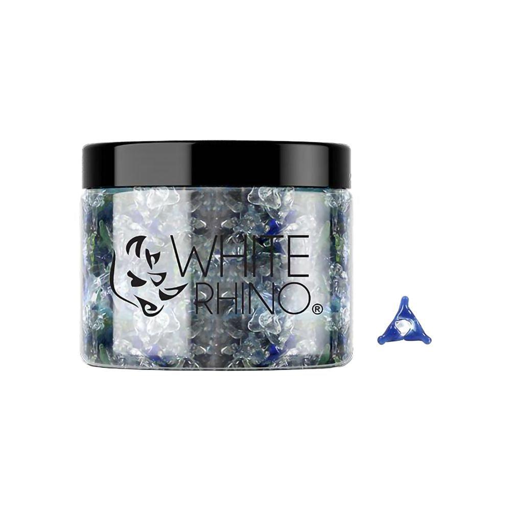 White Rhino Glass Screen | Assorted Colors | 400ct Jar