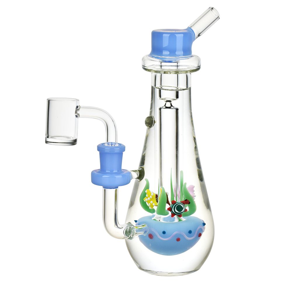 Seabed Shenanigans Glycerin Dab Rig - 8.25" / 14mm F / Colors Vary