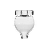 Bear Quartz Bubble Cap - 22mm