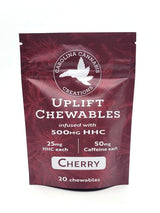 Uplift Chewables | HHC+Caffeine | Cherry 20ct bag