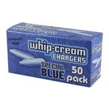 Special Blue Cream Chargers | 50pc Display