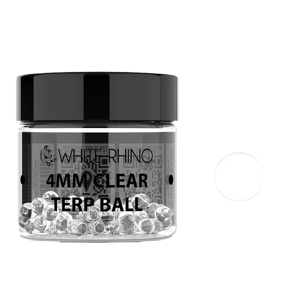 White Rhino Terp Balls | 4mm | 50ct Jar