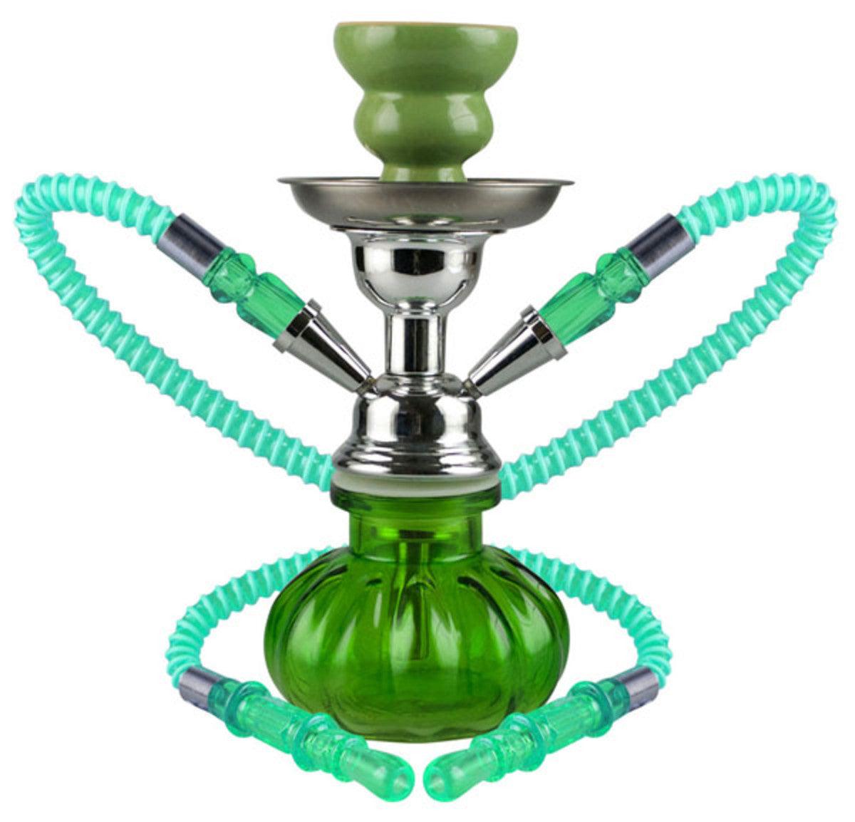 10" Pumpkin 2-Hose Premium Hookah - SmokeWeed.com