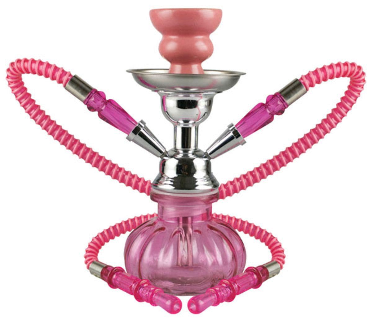 10" Pumpkin 2-Hose Premium Hookah - SmokeWeed.com