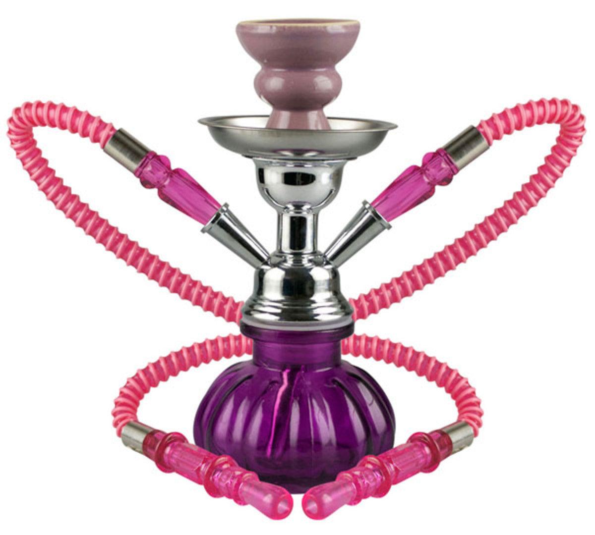 10" Pumpkin 2-Hose Premium Hookah - SmokeWeed.com