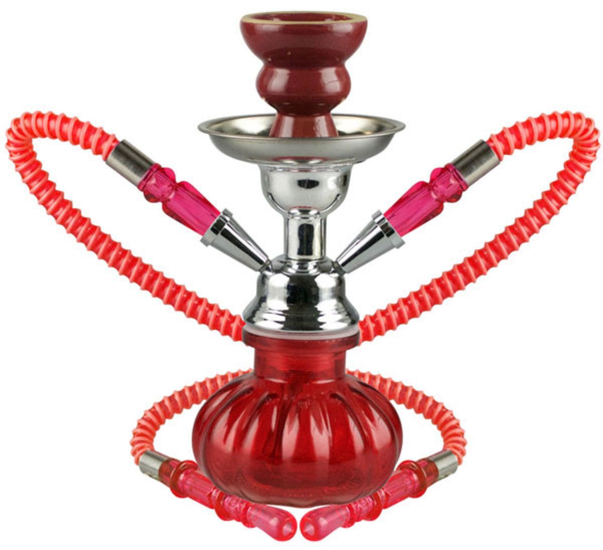 10" Pumpkin 2-Hose Premium Hookah - SmokeWeed.com