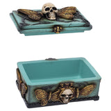 Fujima Death's Head Moth Sarcophagus Resin Stash Box - 5.5"x 4"