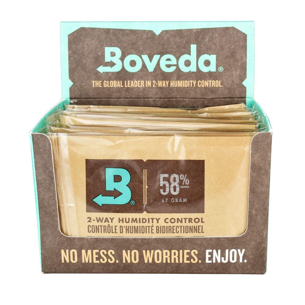 12PC DISPLAY - Boveda Humidity Control - 58% 67g - SmokeWeed.com