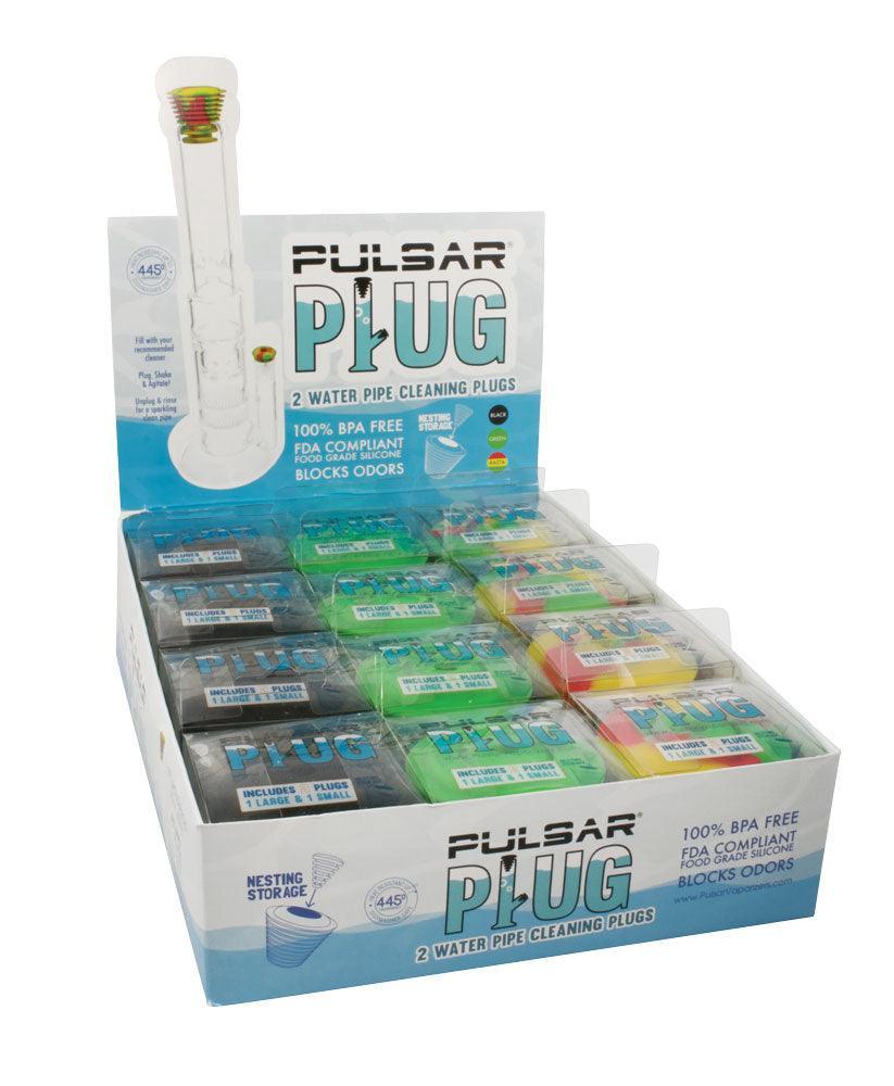 12PC DISPLAY - Pulsar Plug - Assorted Colors - SmokeWeed.com