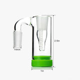 14mm Male Reclaim Catcher Silicone Jar - SmokeWeed.com