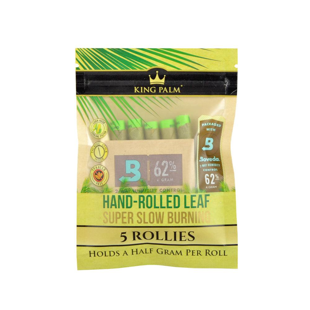 15PC DISPLAY - King Palm Wrap Pouches - 5pk / Rollies - SmokeWeed.com