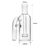 18mm 90 Degree Ash Catcher 18mm White - SmokeWeed.com