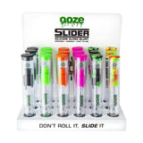 18PC DISPLAY - Ooze Slider Glass Blunt - 5" - SmokeWeed.com