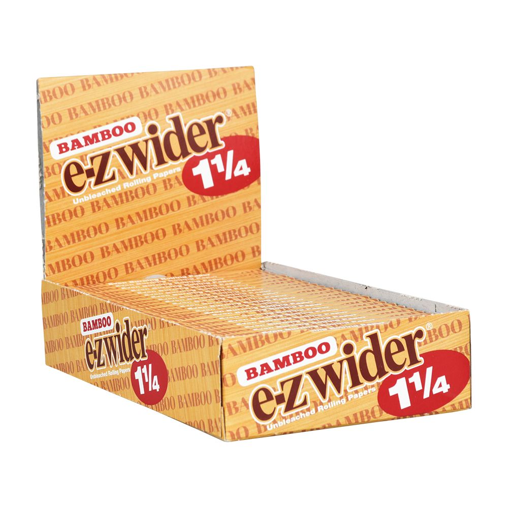 EZ Wider Bamboo Rolling Papers | 24pc | 24pk Display