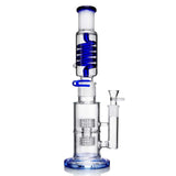 1Stop Glass 14 Inch Glycerin Straight Tube Bong - SmokeWeed.com