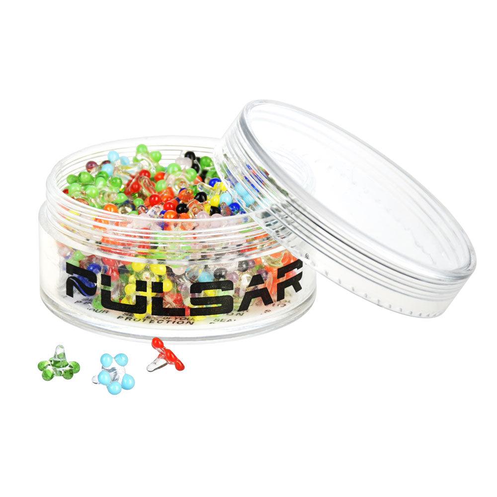 200PC JAR - Pulsar Glass Daisy Screens - Small / Assorted - SmokeWeed.com