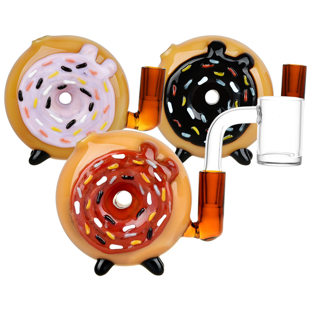 Pulsar Donut Mini Chugger Rig | 3" | 10mm F