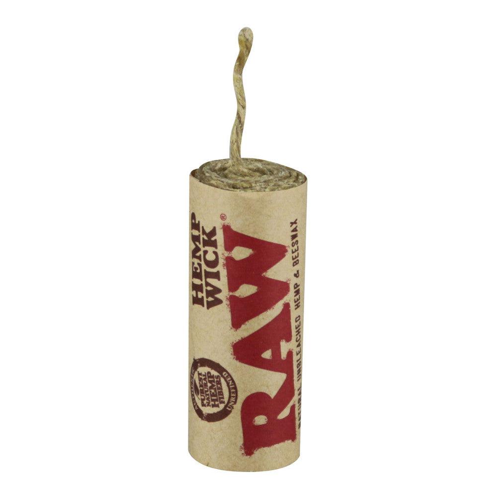 20PC DISPLAY - Raw Natural Hemp Wick Rolls - 20ft - SmokeWeed.com