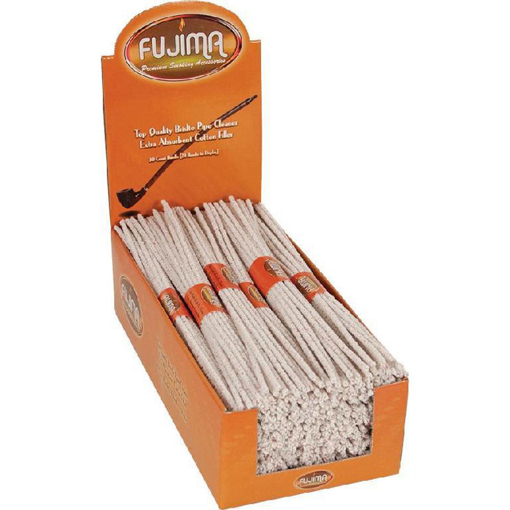 24 BUNDLE DISPLAY - 12" Fujima Hard Bristle Pipe Cleaner Bundle - 30pc per Bundle - SmokeWeed.com