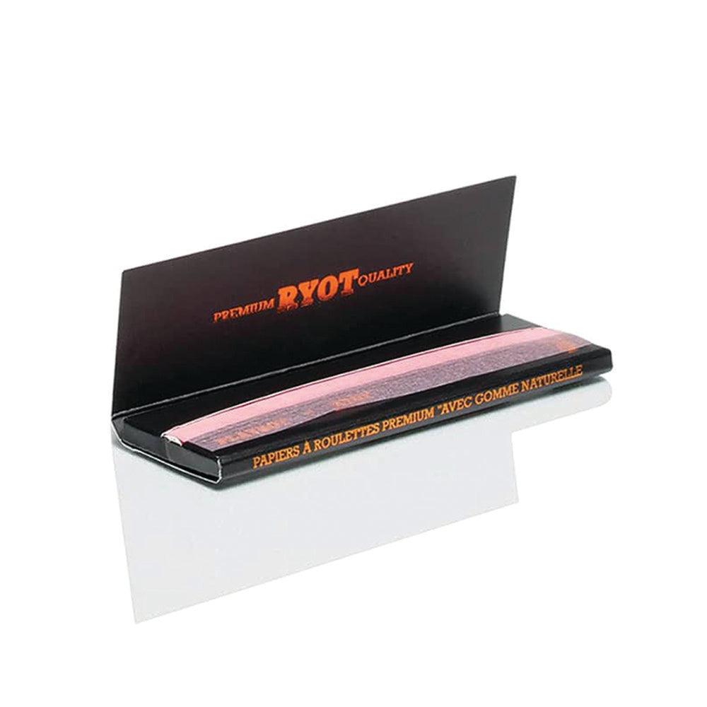 25PC DISP - Playboy x RYOT Rolling Papers - Rose Gold / 1 1/4" - SmokeWeed.com