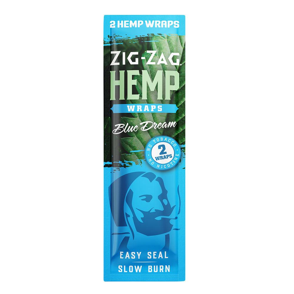 25PC DISPLAY - Zig Zag Hemp Wraps - 2pk - SmokeWeed.com