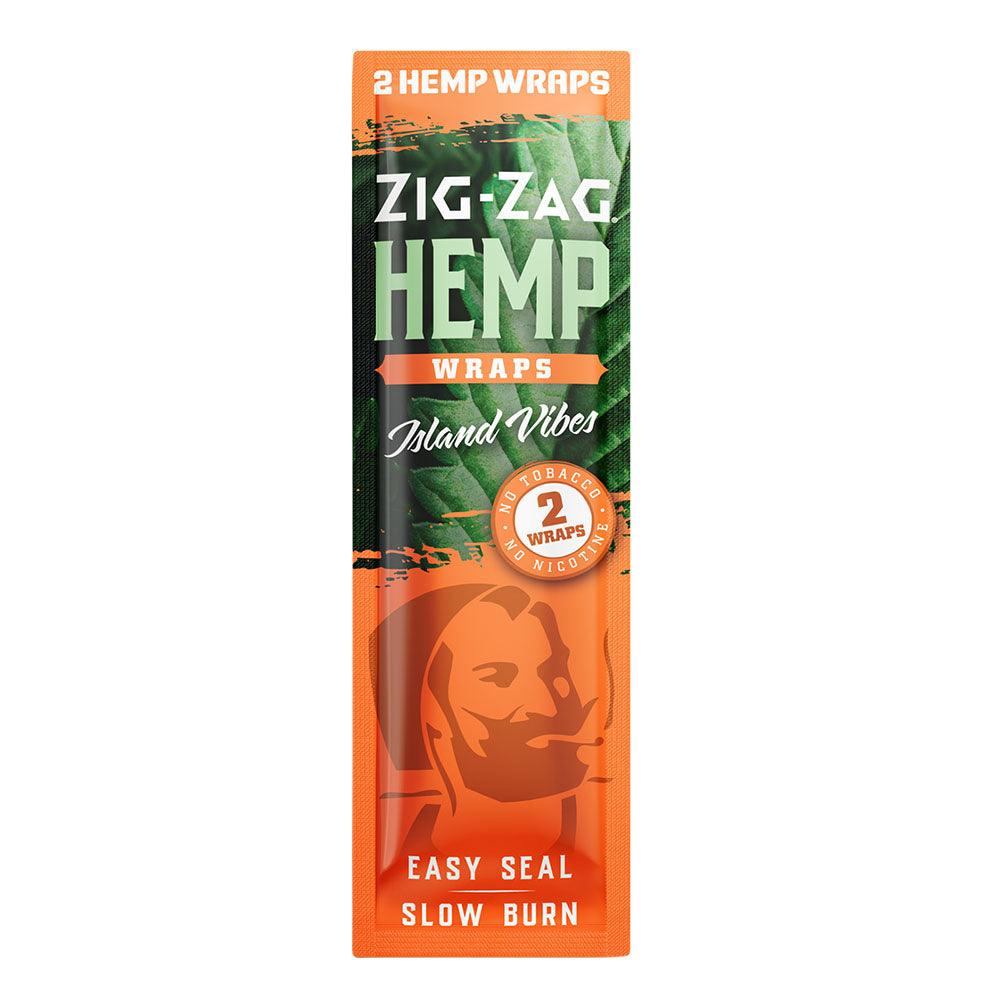 25PC DISPLAY - Zig Zag Hemp Wraps - 2pk - SmokeWeed.com