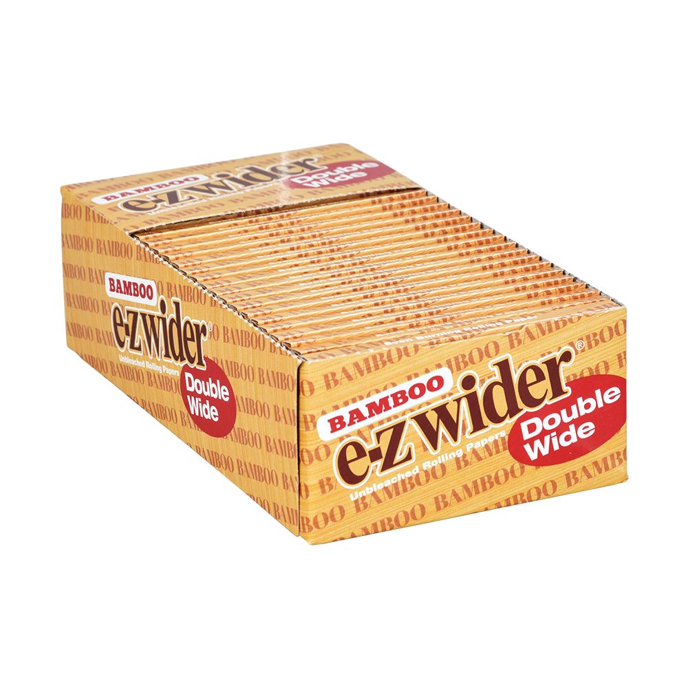 EZ Wider Bamboo Rolling Papers | 24pc | 24pk Display