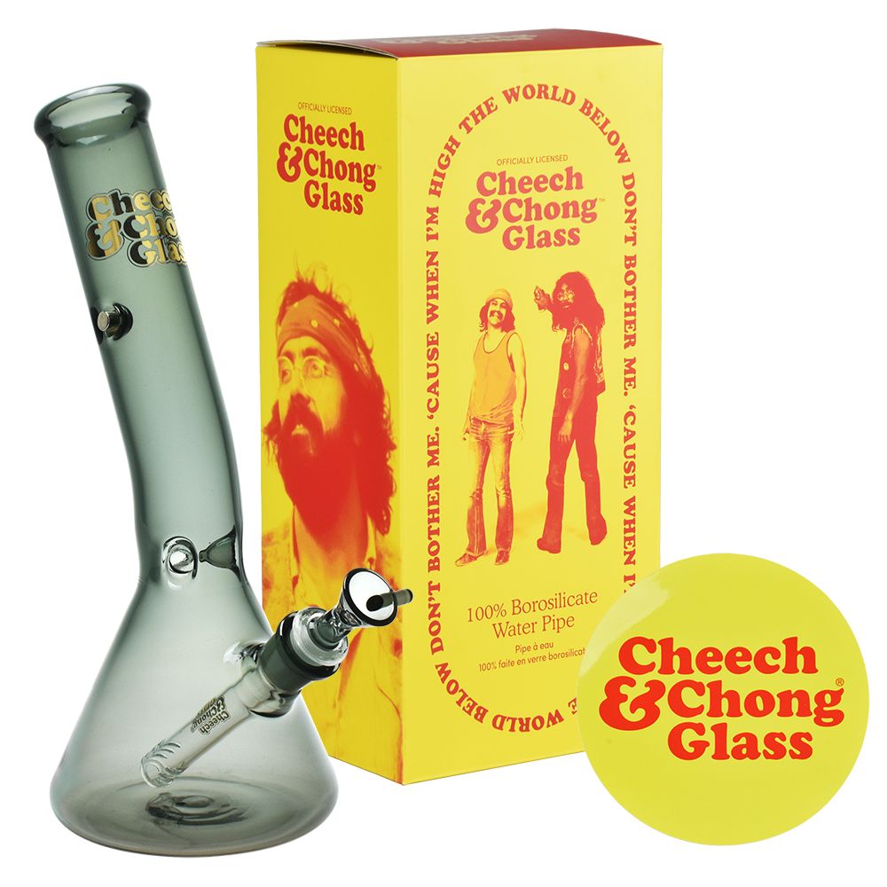 Cheech & Chong Glass Basketball Jones Chillax Bong | 12" | 14mm F