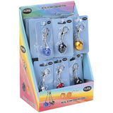 Fujima Acorn Metal Storage Keychain - 24ct