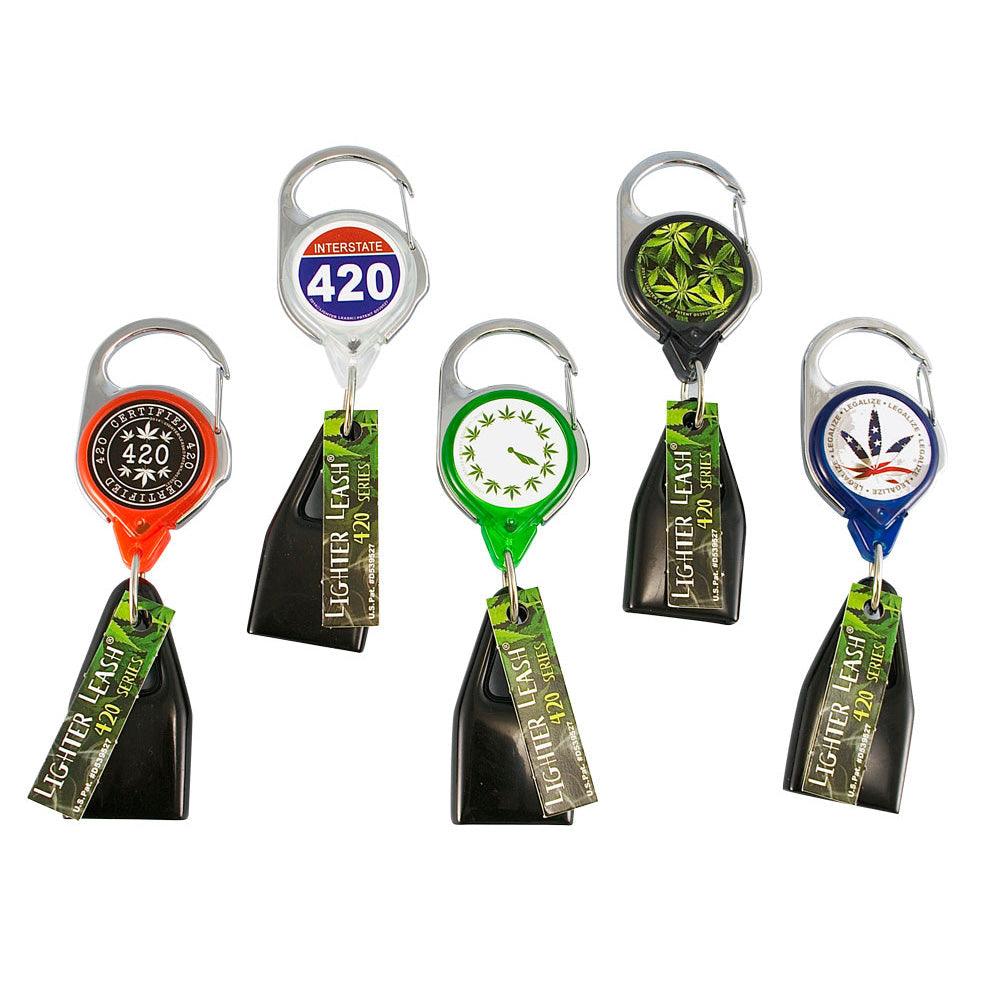 30pc Display - Lighter Leash 420 Series - SmokeWeed.com