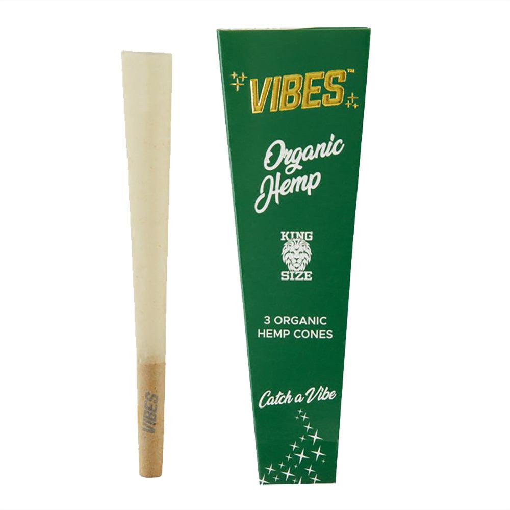 30PC DISPLAY - VIBES Organic Hemp Cones - SmokeWeed.com