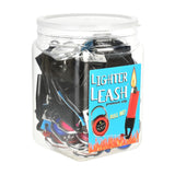 30pc Premium Lighter Leash w/Mini Carabiner Display - SmokeWeed.com