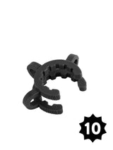 34mm Plastic Joint Clamp - Assorted - 10 Pack - SmokeWeed.com