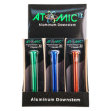 12PC DISPLAY - Atomic 13 Adjustable Aluminum Downstem - Assorted Colors