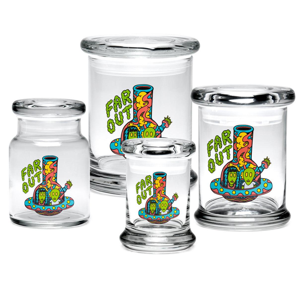 420 Science x Killer Acid Pop Top Jar - Far Out - SmokeWeed.com