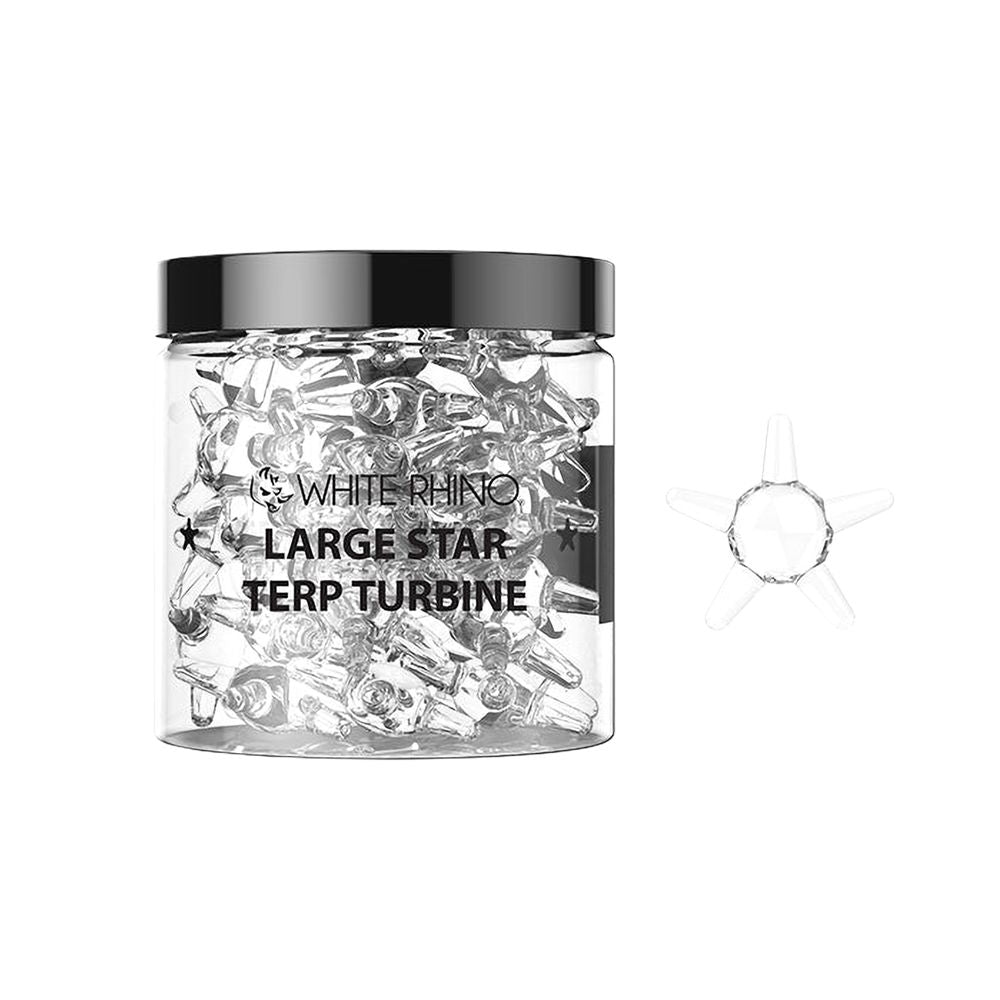 White Rhino Terp Turbine Stars | 25ct Jar