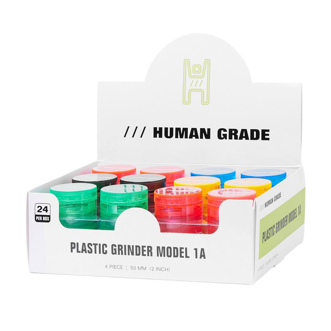 Human Grade Plastic 2" Grinder 24 pcs