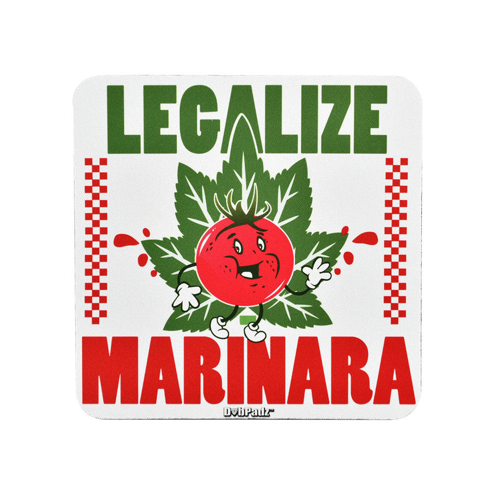 DabPadz Fabric Top Square Dab Mat - Marinara / 6" x 6"