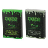 5PK - Ooze Adjustable Twist Batteries - 4.25"/ 650mAh - SmokeWeed.com