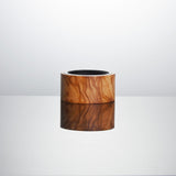 Vitae Glass Olive Wood Ring