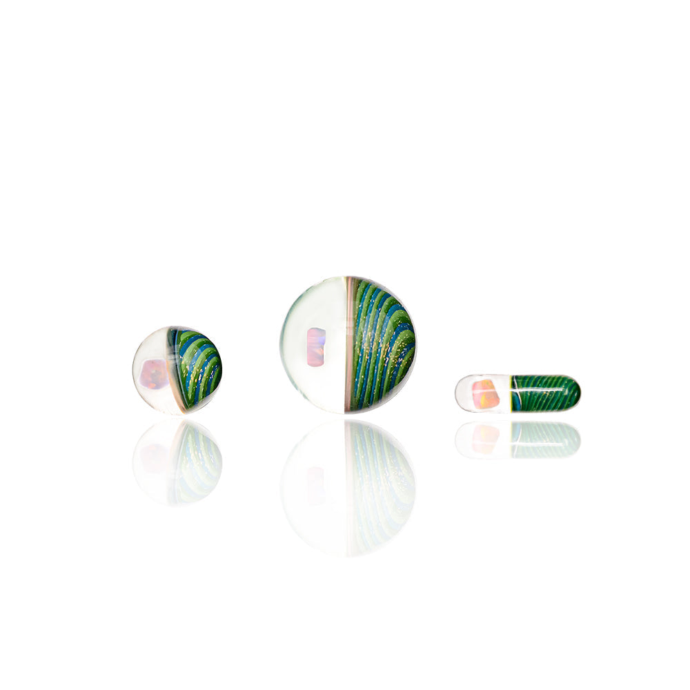 Calibear Classic Opal Terp Slurper Marble Set (3pc)