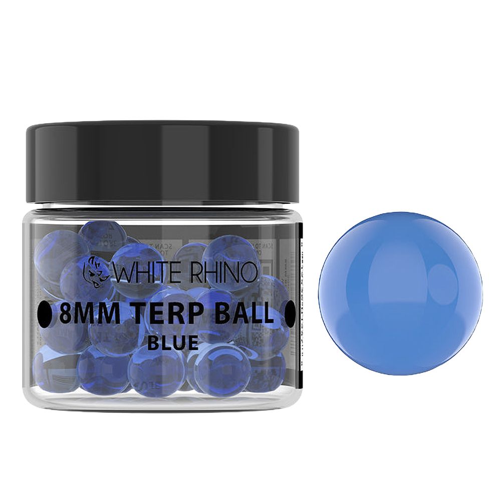 White Rhino Terp Balls | 8mm | 50ct Jar