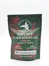 Uplift Chewables | HHC+Caffeine | Watermelon 20ct bag