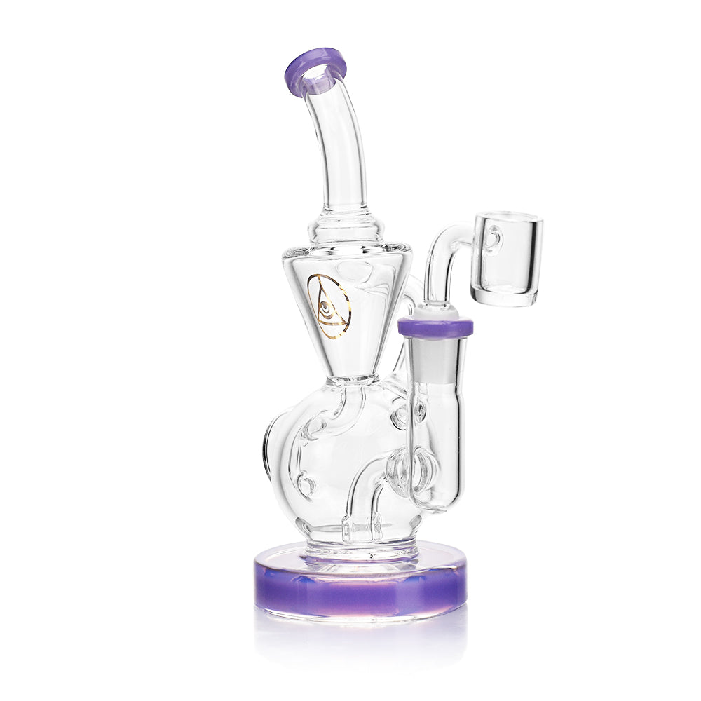 Ritual Smoke - Air Bender Bubble-Cycler Concentrate Rig - Slime Purple