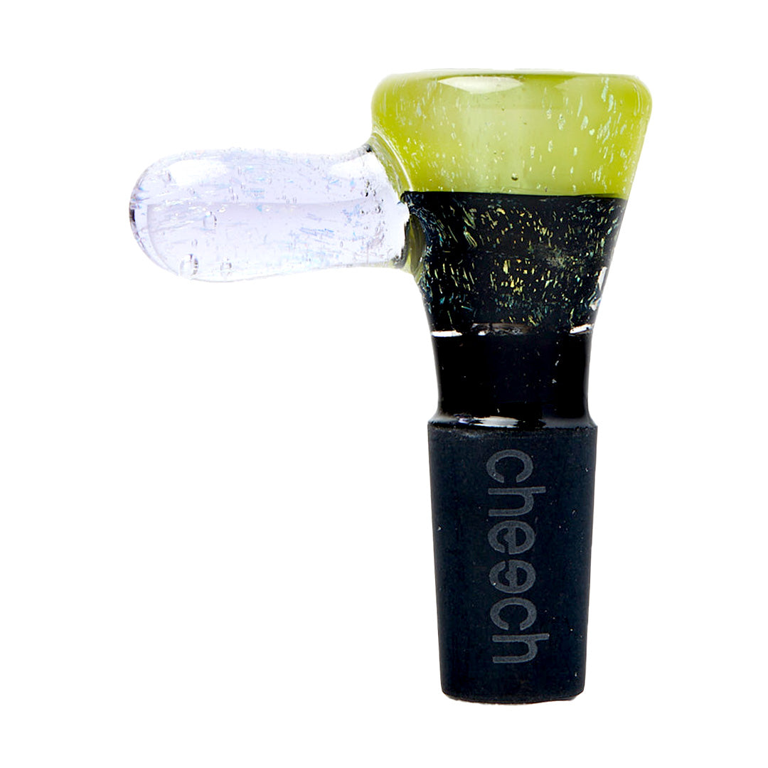 Cheech Glass 2" Transparent Dichro Bowl Slide