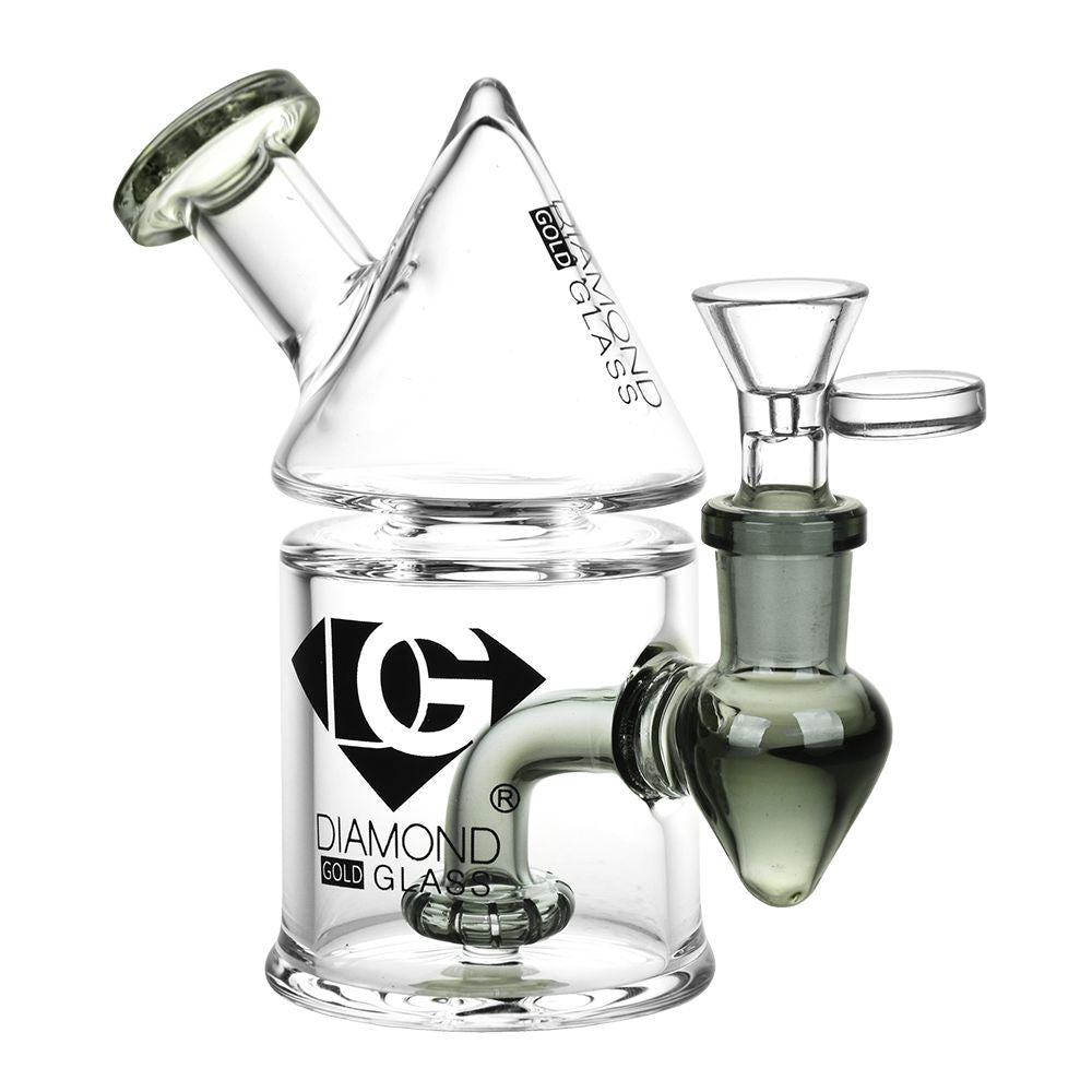 Diamond Glass Missile Mini Rig - 5" / 14mm F