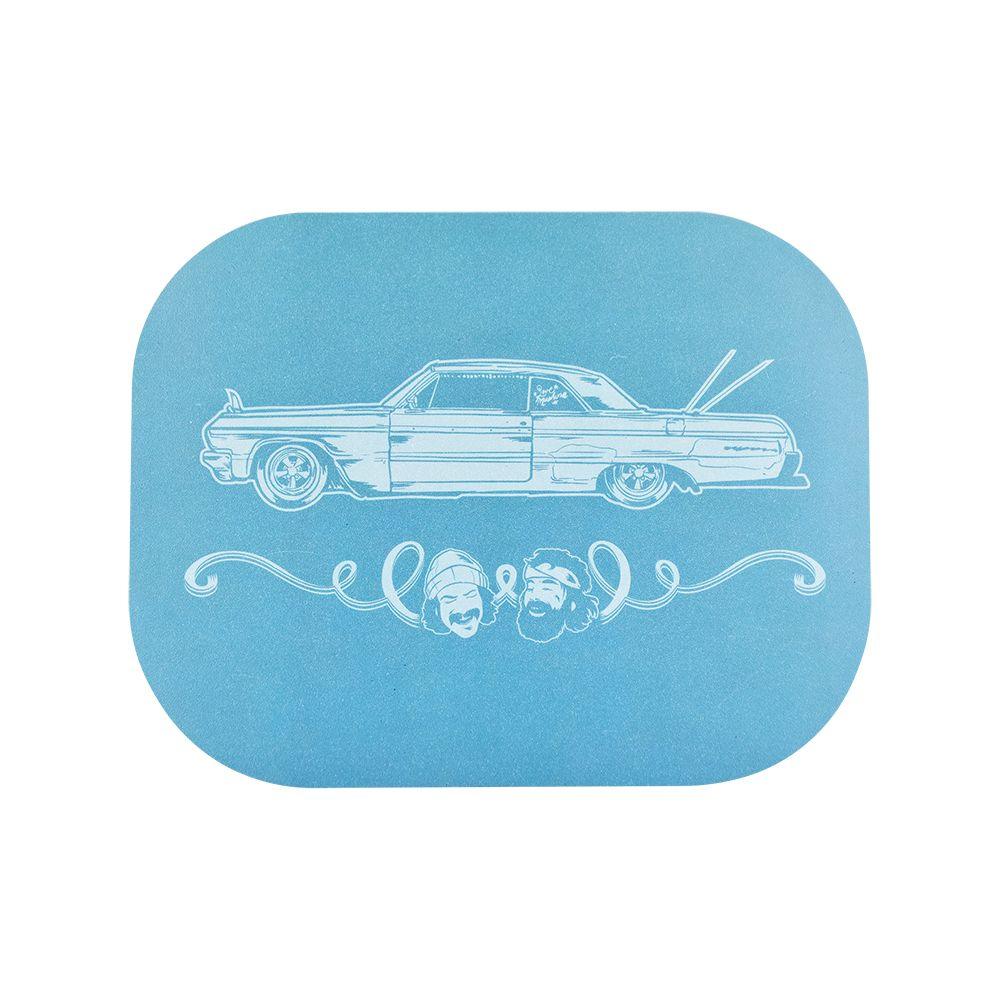 Cheech & Chong's x Pulsar Mini Magnetic Rolling Tray Lid - Love Machine/7"x5.5"