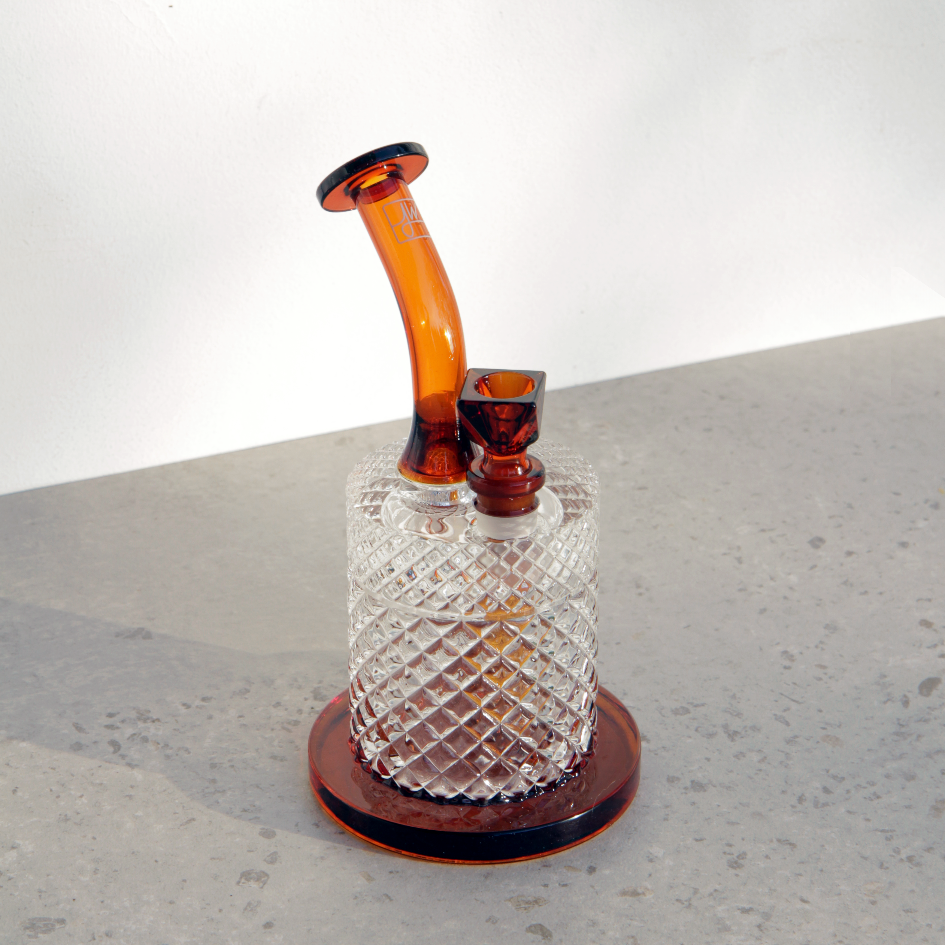 Jane West Twenties Collection Water Pipe | Amber