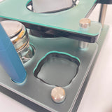 Focus V Carta 2 Rig Station Dab Session Organizer and Cleaning Tray That Holds the Charging Dock With ISO Pump and Swab Beaker